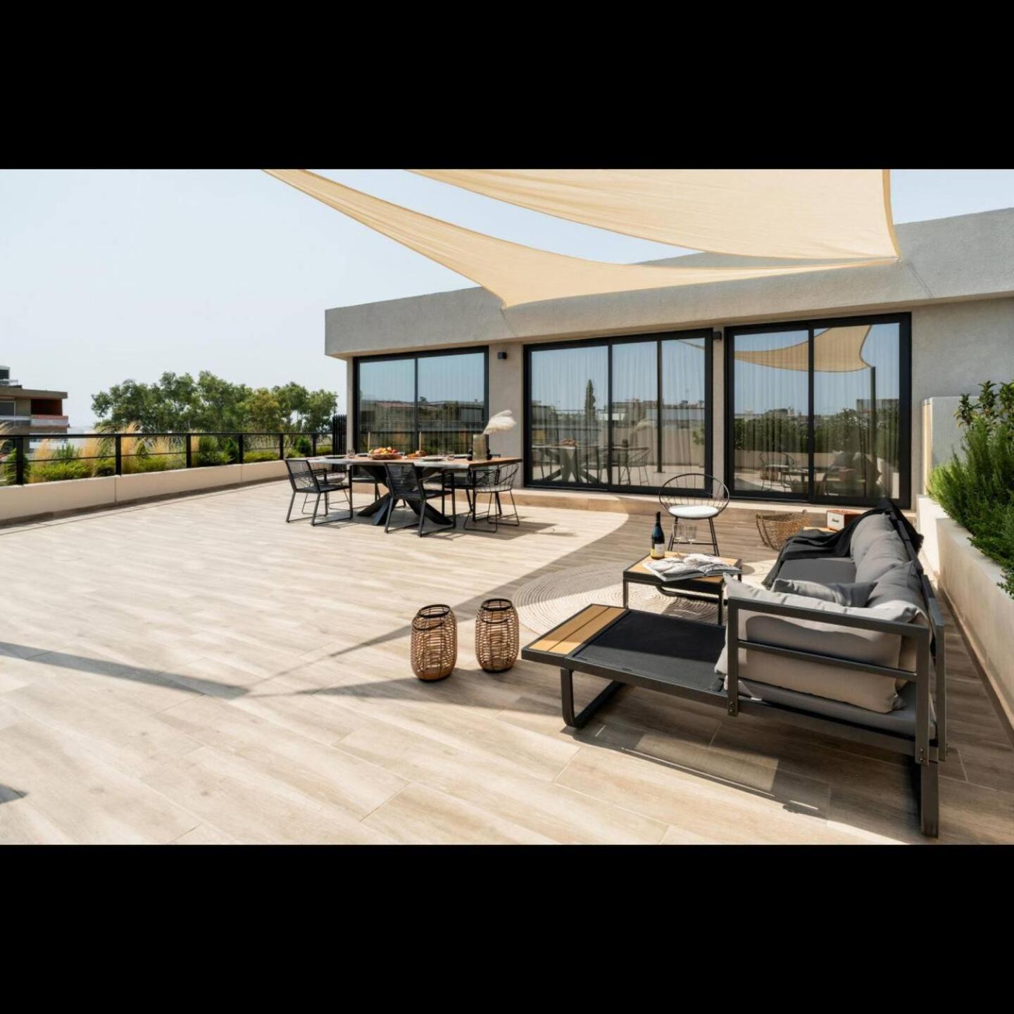 5Bd Luxury Penthouse With Sea View Leilighet Athen Eksteriør bilde