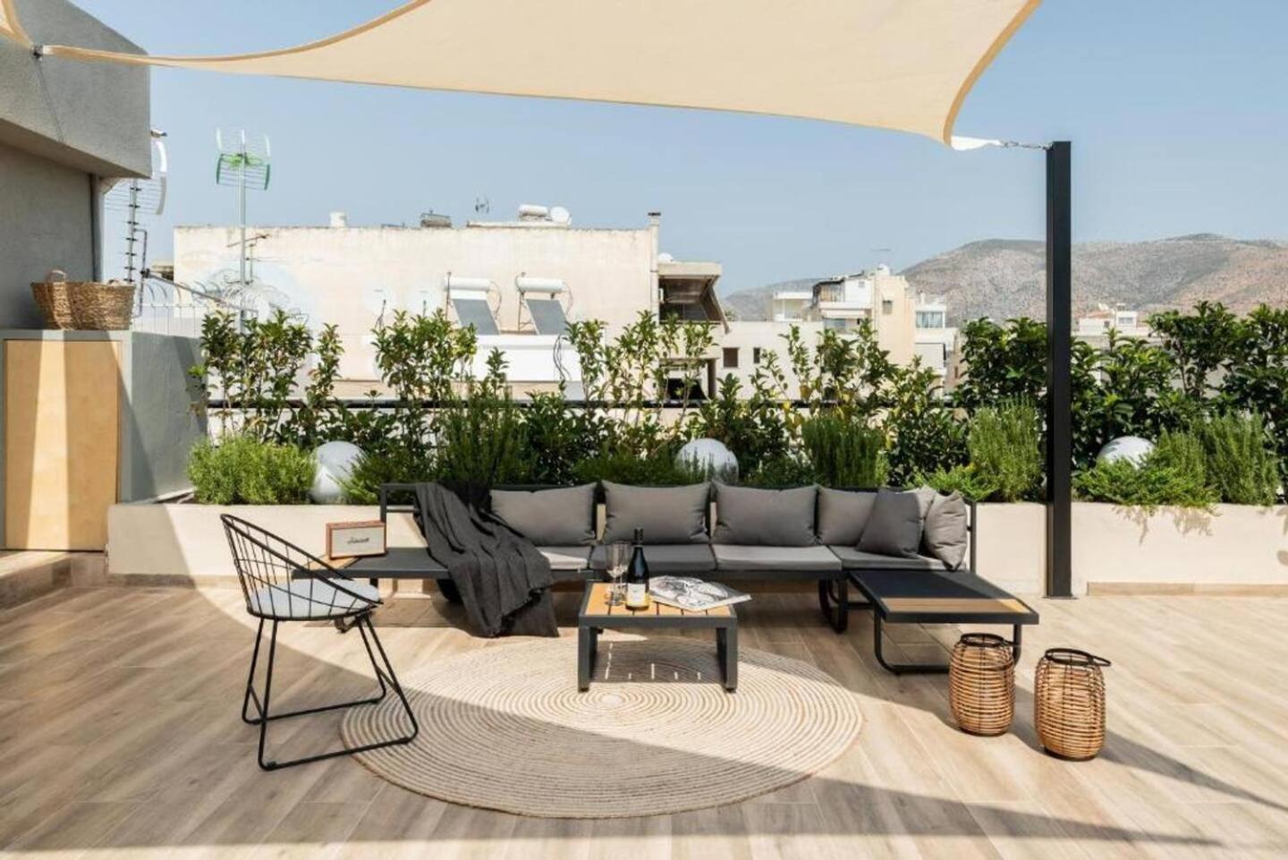 5Bd Luxury Penthouse With Sea View Leilighet Athen Eksteriør bilde