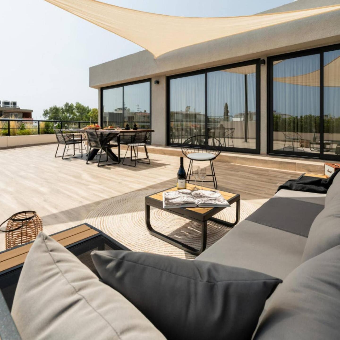 5Bd Luxury Penthouse With Sea View Leilighet Athen Eksteriør bilde