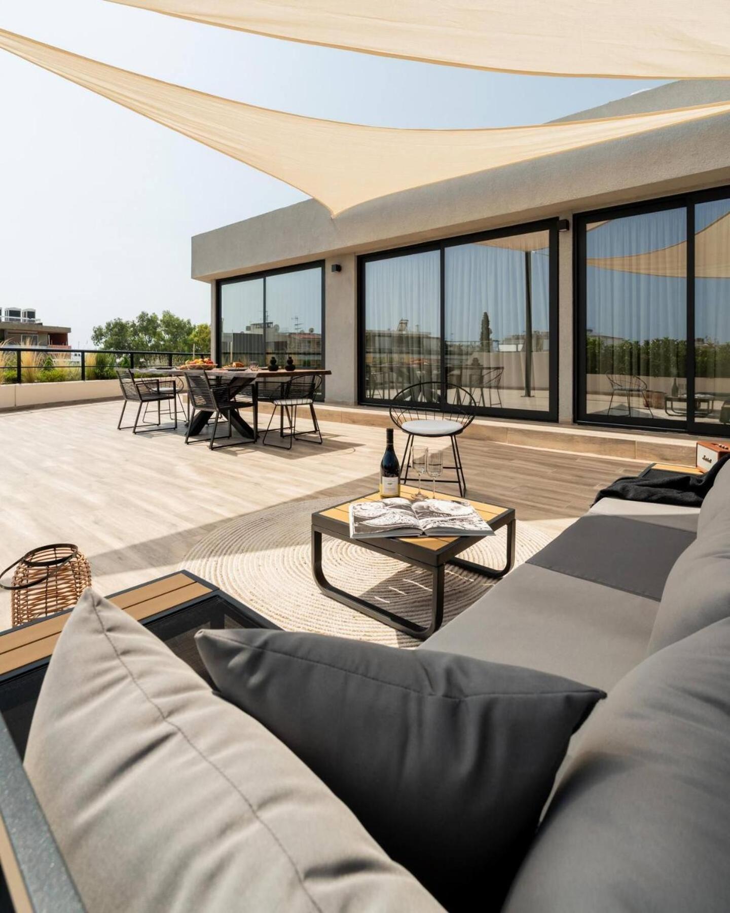 5Bd Luxury Penthouse With Sea View Leilighet Athen Eksteriør bilde